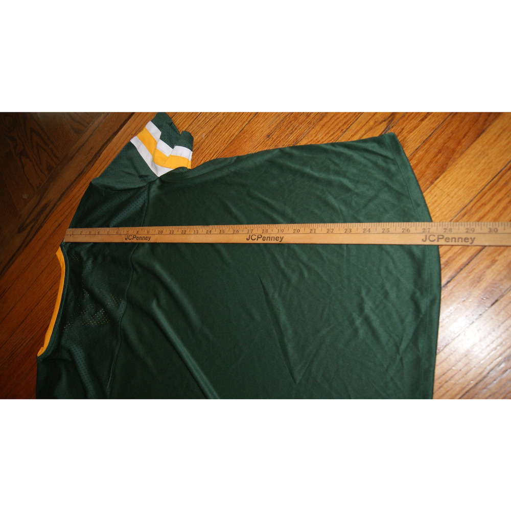 Green Bay Packers Fantatics Womens 2XL Jersey Gold Stringed VNeck - Picture 7 of 7